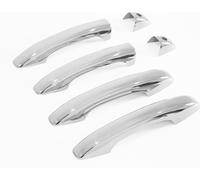 Poignée de porte Cache-poignée de porte pour Dacia Sandero 2021-2025 Acier inoxydable 5pcs