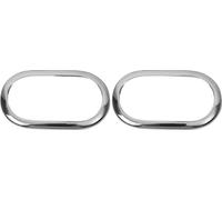 Poignée de porte Cache-poignée de porte pour Renault Megane 2002-2009 Inox argent 2x