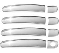 Poignée de porte Cache-poignée de porte pour VW Golf 2003-2008 4 portes en acier inoxydable, 4 pcs