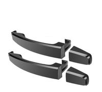 Poignée De Porte Compatible Avec Chevy Pour Aveo 2007-2011 Pour Captiva 2012 2013 2014 2015 Pour Saturn Pour Vue 2008-2010 Poignées Porte Extérieures L'extérieur(Black,Rear Pair)