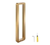 Poignée de porte coulissante double face - Design en métal durable pour portes en bois et verre, idéale pour la maison, le bureau et les espaces commerciaux