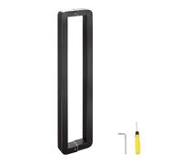 Poignée de porte coulissante double face en métal durable pour portes en bois et verre - Idéale pour la maison, le bureau et une utilisation commerciale