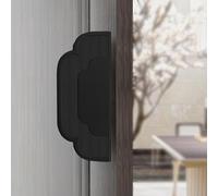 Poignée de porte coulissante double face Motif fleur de patio Mécanisme Push Pull pour portes de maison et commerciales