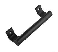 Poignée de porte coulissante en alliage d'aluminium au design ergonomique pour une utilisation facile et adaptée à différents types de portes (noir)