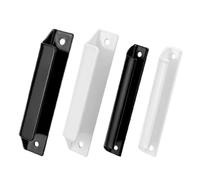 Poignée de porte coulissante for cadre en aluminium et vinyle - Poignée de remplacement for moustiquaire d'armoire compacte(Bronze)