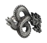 Poignée de porte d'armoire en alliage de zinc style dragon, boutons de meubles conçus pour les meubles d'enfants et une utilisation domestique (étain antique)