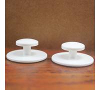 Poignée De Porte De Bain Double Auto-Adhésive, 3 Pièces/Ensemble, Protection Pour Bébé, Boutons De Meuble, Verrouillage De Sécurité Pour Enfants