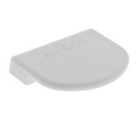 Poignée de porte de balcon Schüco avec un set de vis ToniTec, Poignée SCHÜCO, Plastique Blanc Crème, Small, 20 mm, 61 x 48 mm