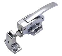 Poignée de porte de chambre froide, poignée de porte de chambre froide, serrure de porte de chambre froide, loquet de poignée de chambre froide, loquet réglable à ressort, poignée de porte de refroidi