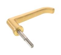 Poignée de Porte de Cheminée Ergonomique, en Acier Inoxydable, Jaune | Chaudière et Four à Charbon, Prise Confortable, Résistance Thermique, Compatibilité, Style Classique