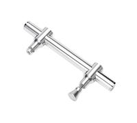 Poignée De Porte De Douche, Poignée De Porte De Grange Coulissante, For Porte En Verre, Poignée De Porte De Salle De Bain, For Paroi De Douche Intérieure/extérieure, Distance De Trou Réglable