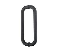 Poignée De Porte De Douche,poignée En Acier Inoxydable 201,rampe De Porte Coulissante De Salle De Bain En Forme De O,for Porte De Douche De Magasin De Bureau(Color 2,Hole Spacing 400mm)