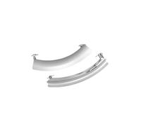 Poignée De Porte De Lave-linge, Compatible Avec Siemens, Compatible Avec Bosch, 9000331939 WAS20460TI WAS24460TI Remplacement De Poignée De Porte De Machine À Laver À Tambour(Silvery)