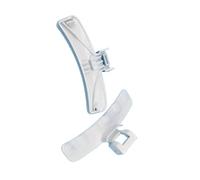 Poignée De Porte De Machine À Laver 2 Pièces, Pièce De Rechange De Remplacement DC64-01524A, Compatible For Samsung, Laveuse À Tambour À Chargement Frontal