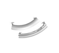 Poignée De Porte De Machine À Laver Cylindrique 9000331939, Compatible Avec Siemens Et Bosch WAS20460TI WAS24460TI(Silver)