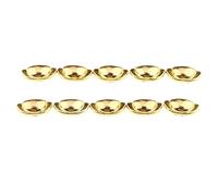 Poignée de porte de meuble miniature pour maison de poupée 1/6 Doré 1 cm