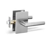 Poignée de porte de passage Berlin Modisch, série Designer, sans verrouillage [pour portes de couloir ou de placard], réversible pour portes droi