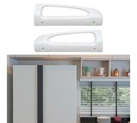 Poignée de porte de réfrigérateur compatible avec réfrigérateurs Stinol, accessoire de rechange à montage supérieur ou inférieur, construction robuste pour un usage quotidien, installation simple, 1