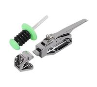 Poignée de porte de refroidisseur de plain-pied, poignée de porte en alliage de zinc, kit de poignée de verrouillage de sécurité pour serrures de porte de congélateur, serrures de four, serrures de