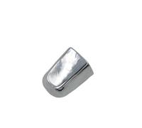 poignée de porte de voiture Capuchon chromé pour poignée extérieure de porte pour Mitsubishi pour Montero 2008-2015 pour L200 2005-2015(Left no hole)
