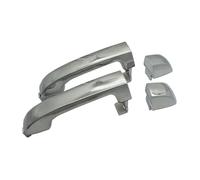 Poignée de Porte de Voiture Compatible Avec Hyundai Pour Veracruz IX55 2007 2008 2009 2010 2011 2012 Accessoires Pour Poignées Porte Extérieures Avant Arrière Gauche Droite Voiture(1 pair in back)