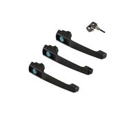 Poignée de porte de voiture Compatible Pour Mercedes Classe G W460 W461 W463 T1 Van Mini Bus 601 602 Serrure de poignée de porte 3 portes + 2 clés 6707600159