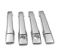 PoignéE De Porte De Voiture Couvre-poignées de porte latérales chromées pour Mercedes Benz 85-95 W124 Classe E 83-93 W201 Classe C E420 260E 190E 190D Auto PoignéE De Porte