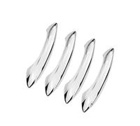 Poignée de porte de voiture pour BMW Série 5 6 F07 F10 F11 F12 F13 - Pièces automobiles (noir) (argent)