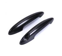 poignée de Porte de Voiture pour Mini pour Cooper R50 R56 R60 Garniture de poignée Porte extérieure Voiture ABS Style 2 pièces/Ensemble(2)