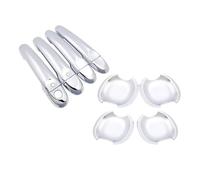 Poignée de Porte de Voiture pour Mitsuoka pour Viewt K12 pour Ensemble d'autocollants de Couverture poignée Porte Voiture(Bowl 4 Door)