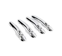 Poignée de Porte de Voiture pour Renault pour Captur pour Kaptur pour Samsung QM3 2013-2018 Ensemble de Garniture poignée Porte Voiture Autocollant(4Dr 1 Key 2 Buttons)