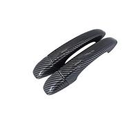 Poignée de Porte de Voiture pour Renault pour Talisman pour Samsung SM6 2016-2022 Ensemble d'autocollants de Couverture poignée Porte extérieure(No Smart Button 1)