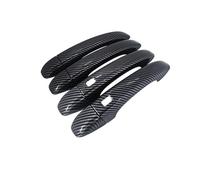 Poignée de Porte de Voiture pour Renault pour Talisman pour Samsung SM6 2016-2022 Ensemble d'autocollants de Couverture poignée Porte extérieure(2 Smart Button 2)