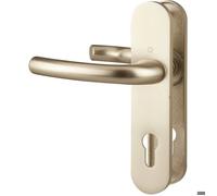 Poignée de porte d'entrée - Tokyo - Hoppe Et Cie - Beige ivoire - Clé I - 195 mm