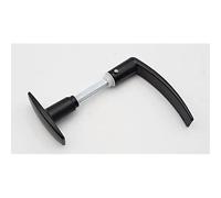 Poignée de porte - Dubois Industrie - Bouton Béquille Double Dac - Noir - 6mm X 100mm