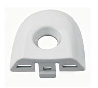 Poignée de Porte en Plastique, 5 Pièces, Trou de clé, Lunette pour Juke Micra, Remplacement élégant pour Maintenir un état Impeccable (806441KK0D)
