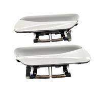 Poignée de porte Ensemble de poignée de porte inductive Compatible pour VW ID4 - Extérieur blanc Compatible pour les véhicules à énergies nouvelles (4 portes)(A pair of rear)