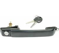 Poignée de porte extérieure avant avec cylindre de fermeture clé METZGER pour VW GOLF III