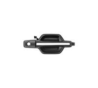 Poignée de porte extérieure avant droite noire avec trou barillet Mitsubishi Pajero (V6W-V7W) 2000-2006 - MR970405 / MR970411