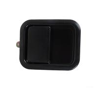 Poignée de porte extérieure avant droite pour Jeep Wrangler 1997-2006, assemblage de rechange en métaux noirs compatible avec OE 55176382AE, unité complète côté passager