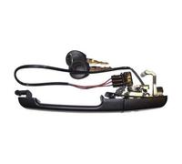 Poignée de porte extérieure avant gauche complète avec clés pour VW Passat B3 avec fermeture centralisée et vitres électriques (-09/1993)