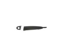 Poignée de porte extérieure avant gauche noire avec trou barillet BMW Série 3 E90-E91 2005-2011 - 51214060671
