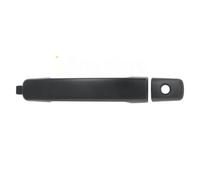 Poignée de porte extérieure avant gauche noire lisse avec trou barillet Nissan Pathfinder 2005-2015 - 80607-EA552