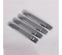 poignée de porte extérieure avec protection Pour Nissan Pour Navara Pour Frontier D40 4 Portes 2005-2013 enjoliveur Chromé Poignée Porte Latérale Autocollant(Type B)