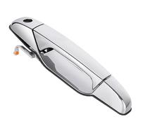 Poignée de porte extérieure chromée avant gauche côté conducteur de rechange pour GMC Sierra Yukon XL Denali, Chevy Tahoe Avalanche Silverado Suburban, Cadillac Escalade ESV, remplace # 20828258