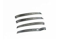 Poignée de porte extérieure de voiture, poignée de porte extérieure, bol coration, décoration, garniture de remplacement pour Citroën C5X 2021 2022 2023 Poignée de porte noire en acier