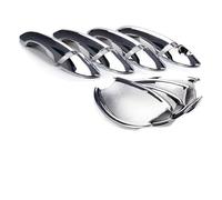 Poignée de porte extérieure de voiture Pour VW pour Passat CC pour Chrome Poignées de porte extérieures Couvre pour Style Accessoires voiture Autocollants(Handle and Bowl)