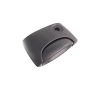 Poignée de porte extérieure latérale droite noire avec trou barillet Nissan Kubistar depuis 2003 - 7700303504