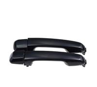 Poignée de porte extérieure noire avant arrière gauche conducteur ou passager droit Compatible Pour Toyota 4Runner Prado Land Cruiser Lexus GX460(Rear Pair)