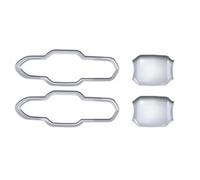 Poignée De Porte Extérieure Poignées de porte, cuvettes et cadres décoratifs extérieurs modifiés, compatibles avec Ford compatibles avec Mustang 2024-2025. Poignée de Porte de Voiture(Ys238 02)